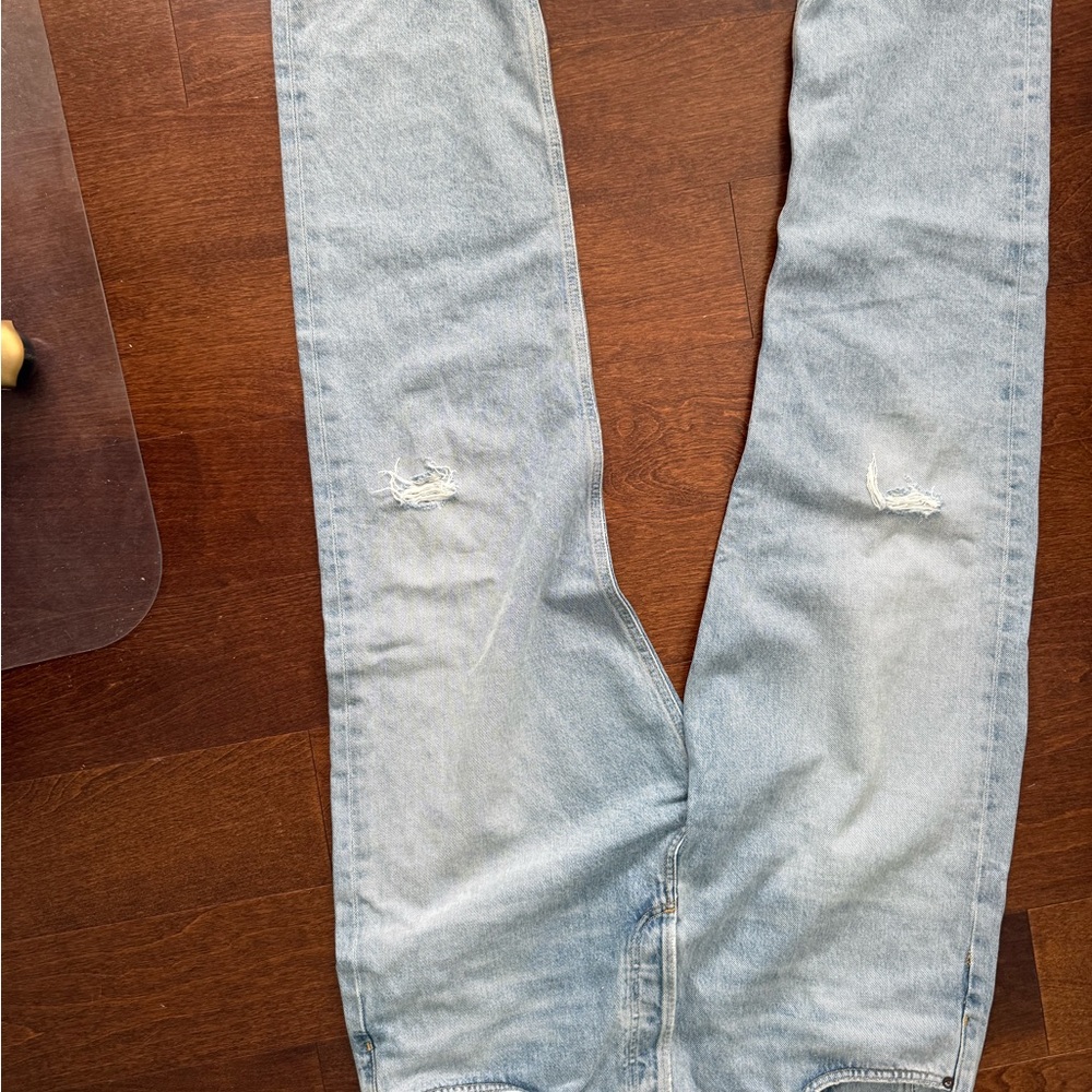 Agolde 90s Sky Blue Denim Jeans